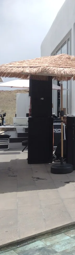 sound, light,screen and fireworks